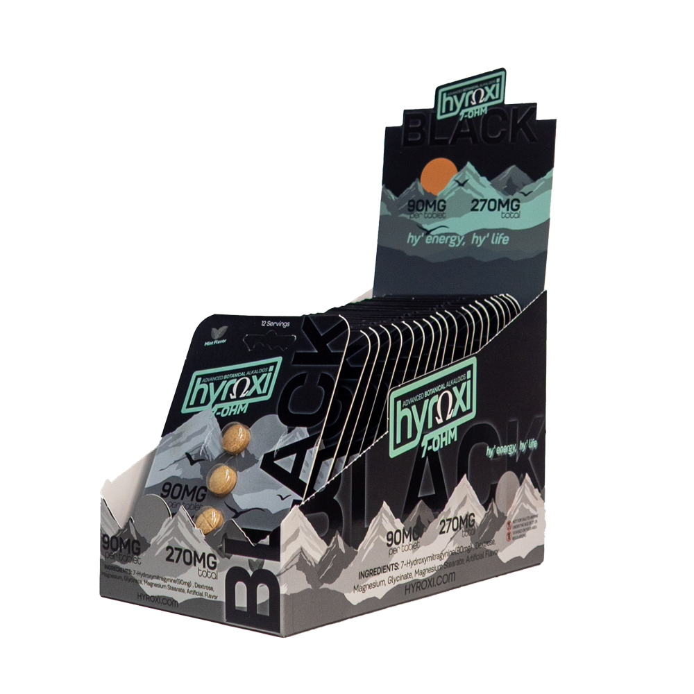 Hyroxi Black Tablet 3-Count 20-Pack