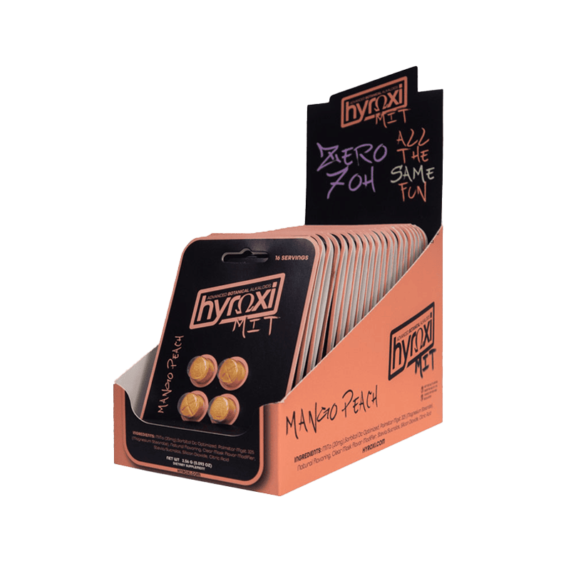 Hyroxi MIT-A Tablet Mango Peach 4-Count 20-Pack